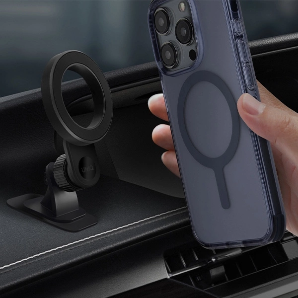 Uniq Trelix Car magnetic dashboard holder - blackeng