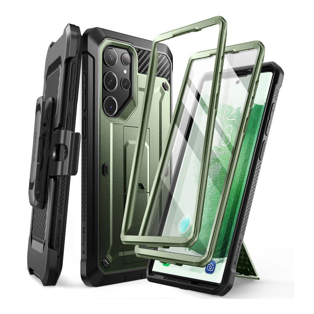 Unicorn Beetle Pro Supcase case for Samsung Galaxy S23 Ultra - dark greeneng