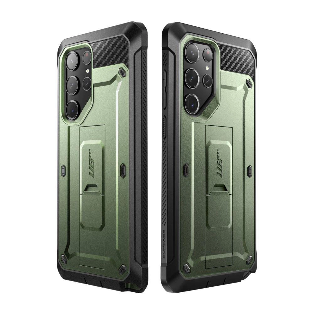 Unicorn Beetle Pro Supcase case for Samsung Galaxy S23 Ultra - dark greeneng