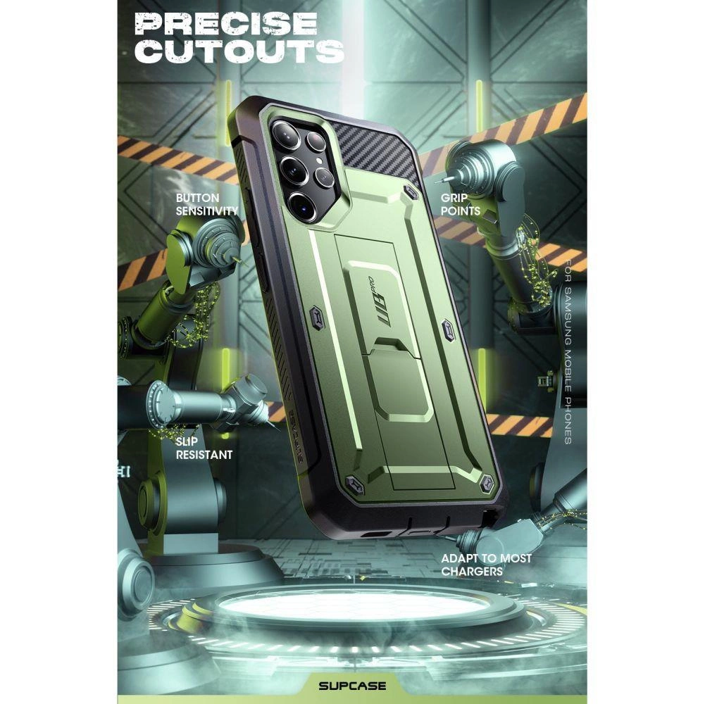 Unicorn Beetle Pro Supcase case for Samsung Galaxy S23 Ultra - dark greeneng