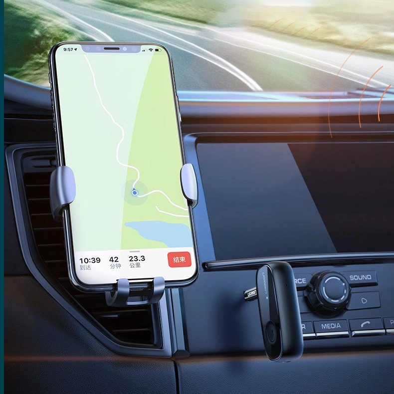 [RETURNED ITEM] Ugreen Bluetooth 5.0 audio receiver AUX aptX, aptX LL mini headphone jack black (70304)eng