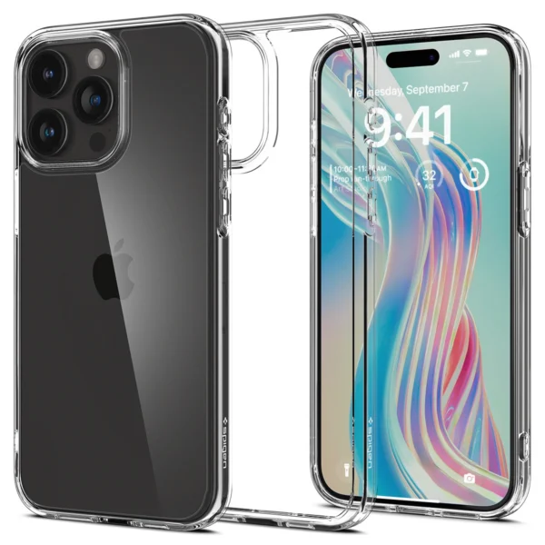 [RETURNED ITEM] Spigen CRYSTAL HYBRID IPHONE 15 PRO - transparenteng