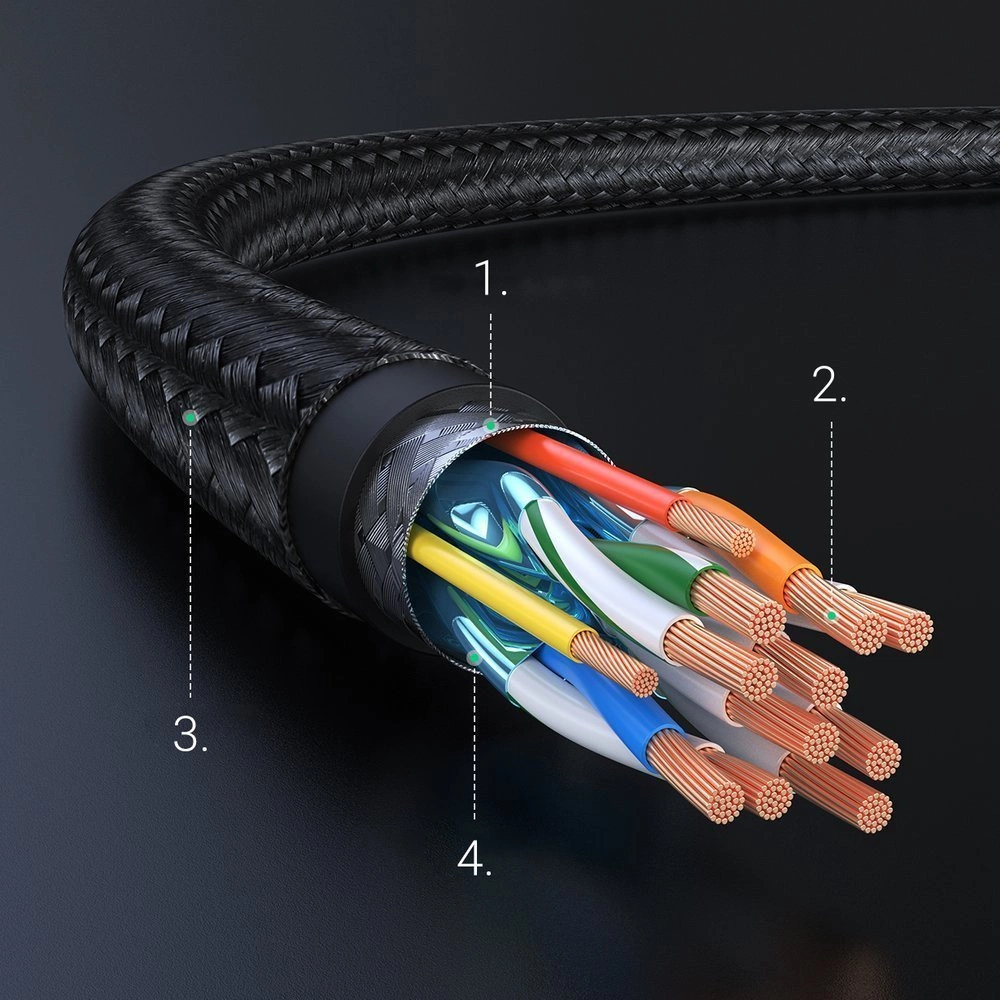 Ugreen HDMI 2.0 - HDMI 2.0 4K cable 3m black (HD119 40102)eng