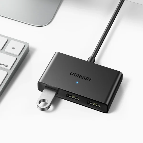 [RETURNED ITEM] Ugreen switch adapter switch box USB 2 inputs - 3 outputs black (CM409)eng
