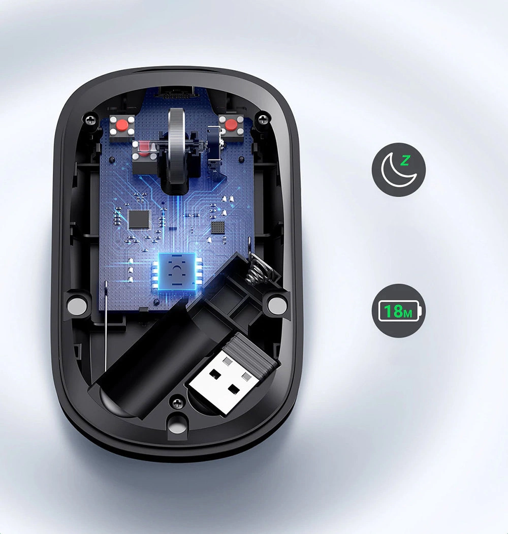 [RETURNED ITEM] Ugreen handy wireless mouse USB black (MU001)eng