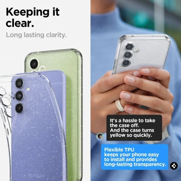 [RETURNED ITEM] Spigen LIQUID CRYSTAL GALAXY A54 5G GLITTER CRYSTALeng