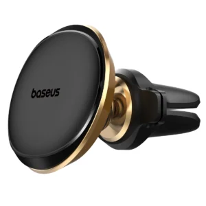 Baseus C40141201G13-00 Magnetic Car Air Vent Holder - Black and Goldeng