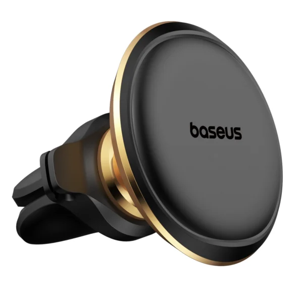 Baseus C40141201G13-00 Magnetic Car Air Vent Holder - Black and Goldeng