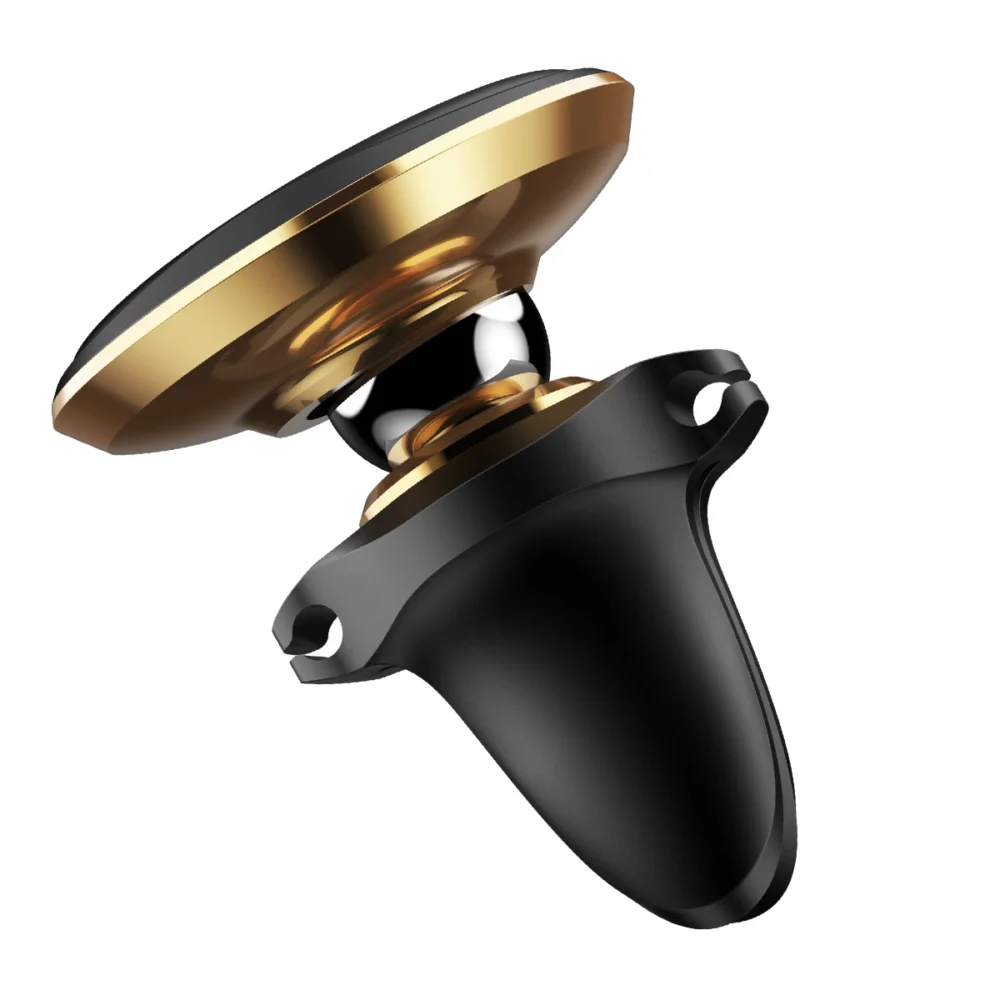 Baseus C40141201G13-00 Magnetic Car Air Vent Holder - Black and Goldeng