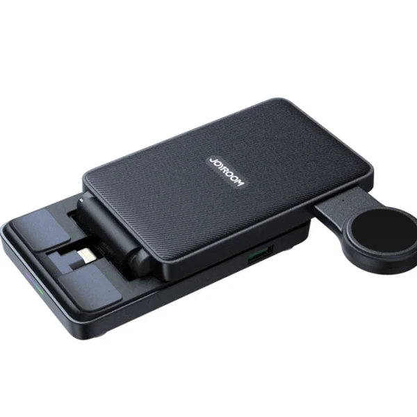 Joyroom JR-WQS02 iPhone AirPods Apple Watch 4in1 charging station foldable - blackeng