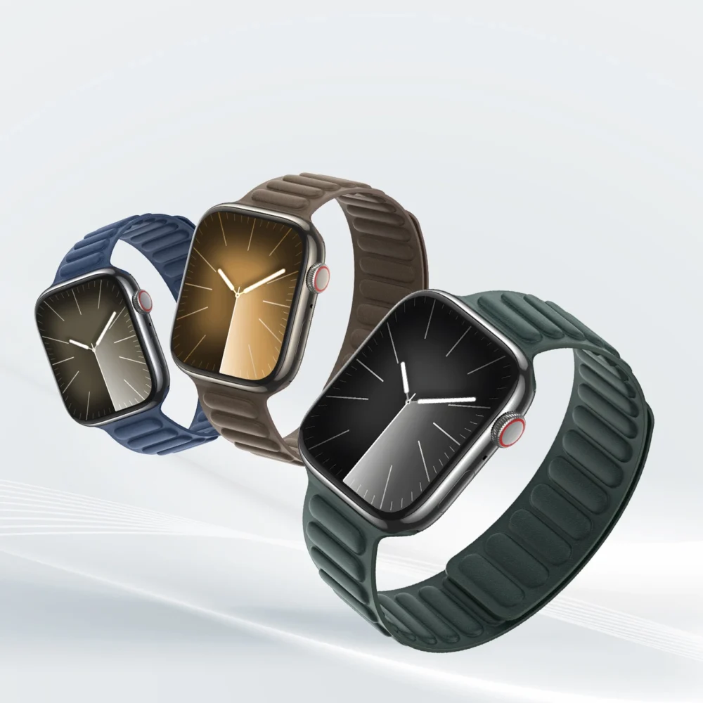 Magnetic Dux Ducis Strap BL for Apple Watch 38 / 40 / 41 mm - greeneng