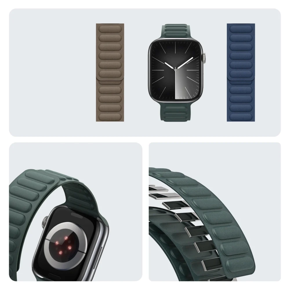 Magnetic Dux Ducis Strap BL for Apple Watch 38 / 40 / 41 mm - greeneng