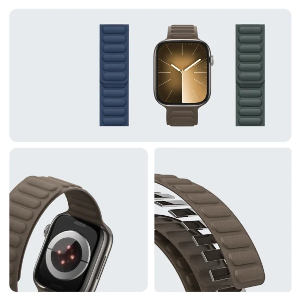 Dux Ducis Strap BL Magnetic Strap for Apple Watch 38 / 40 / 41 mm - Dark Grayeng