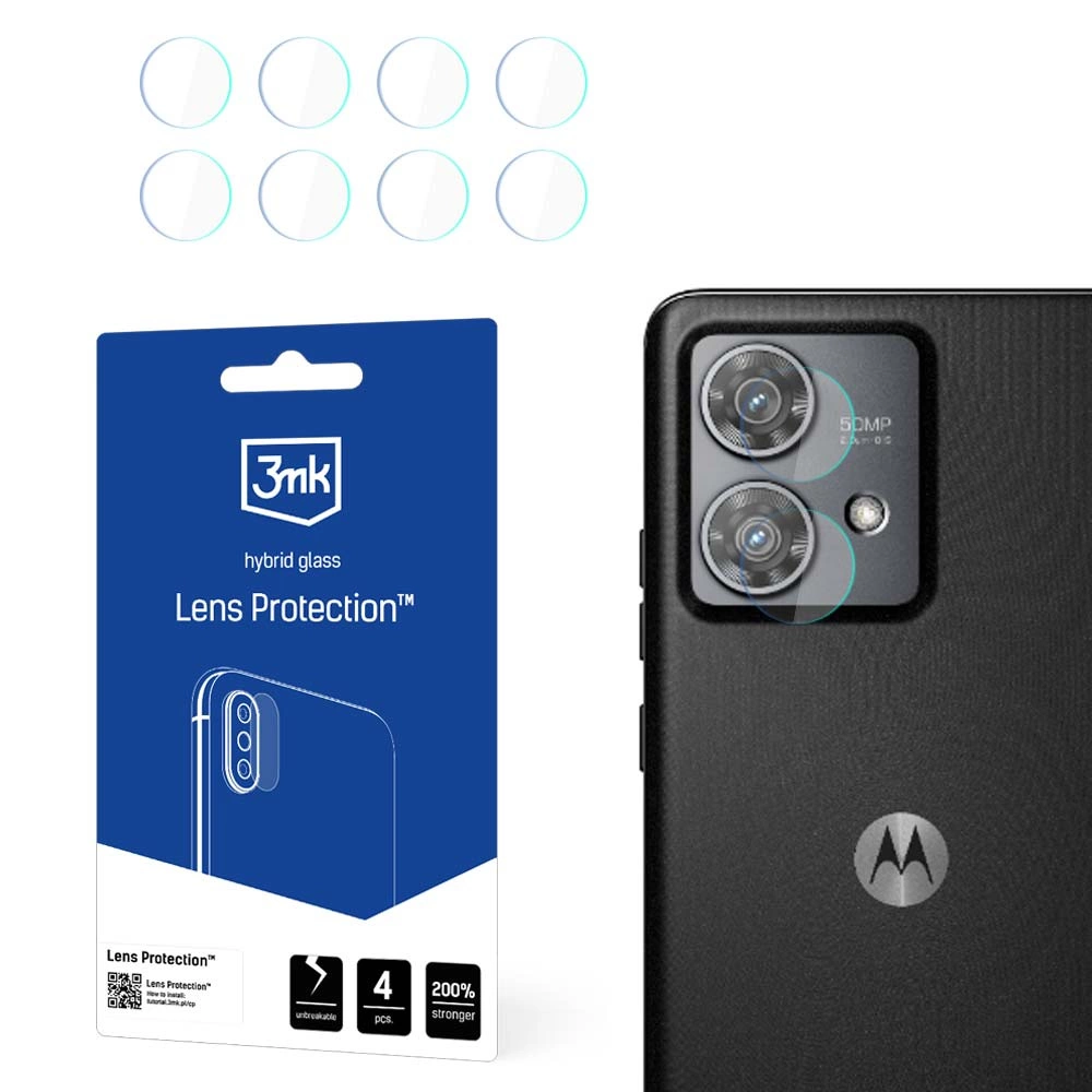 3mk Lens Protection™ hybrid camera glass for Motorola Edge 40 Neoeng