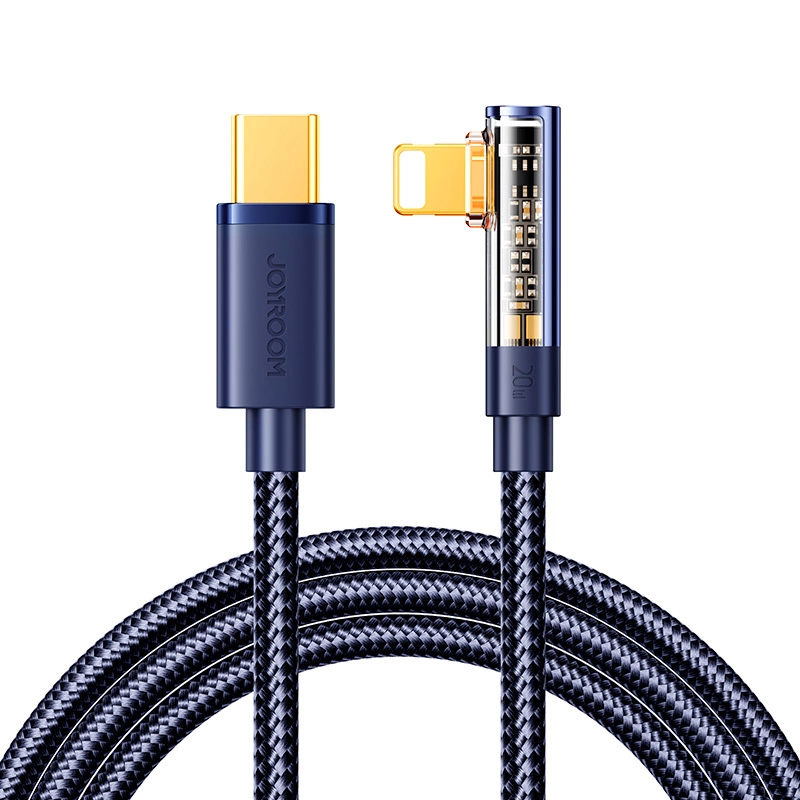 Joyroom Gaming Cable S-CL020A6 Lightning (angled) / USB-C (straight) 20W 1.2 m - blueeng