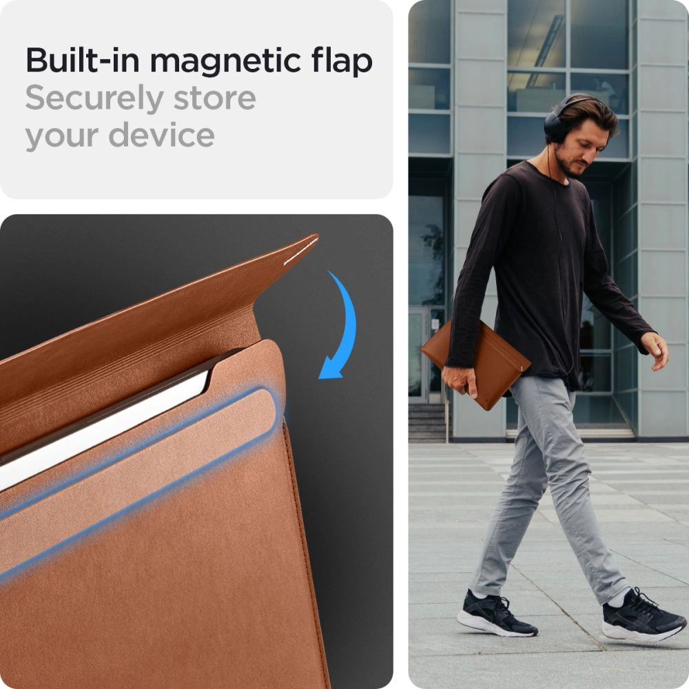 Spigen Valentinus Laptop Case 15-16'' - Browneng