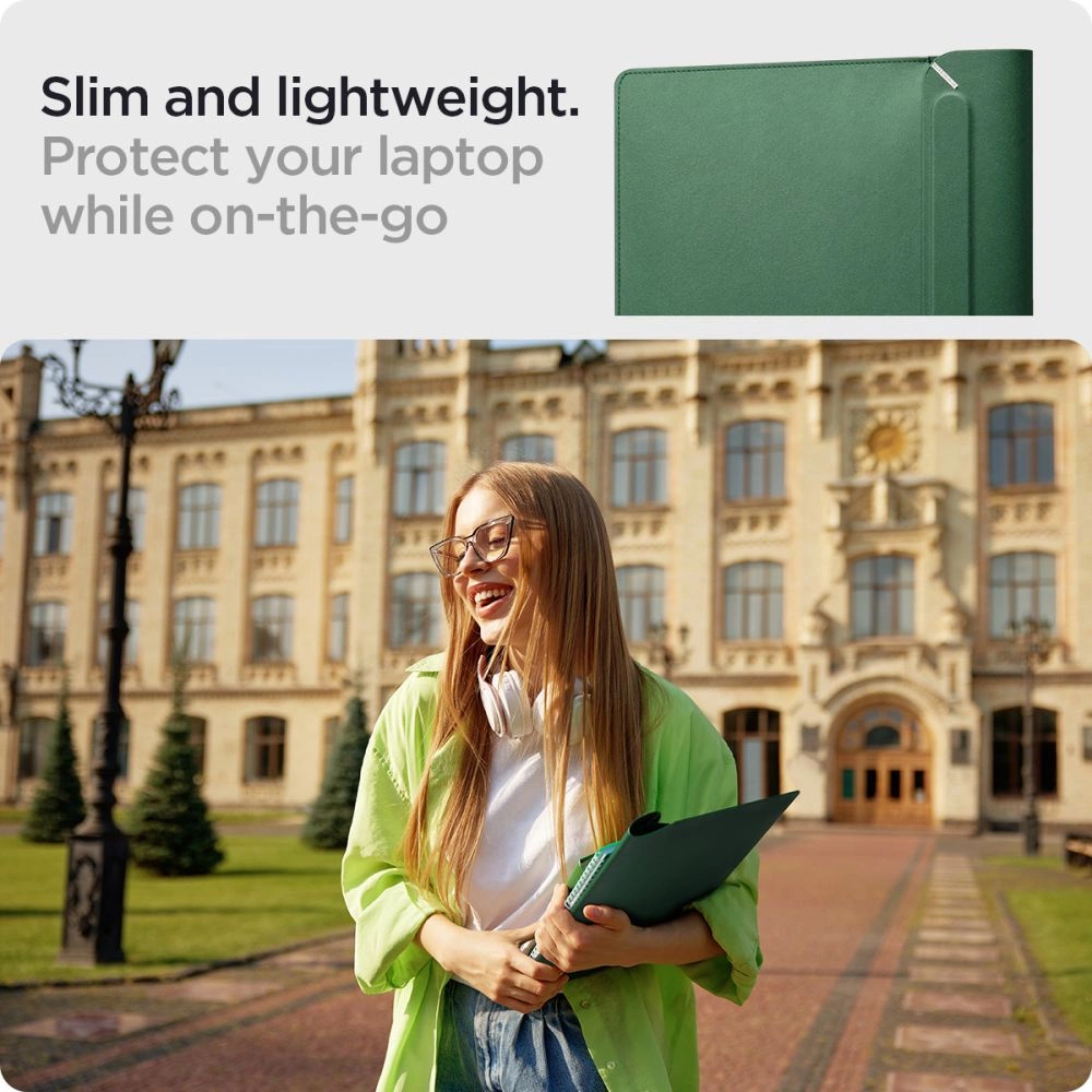 Spigen Valentinus Laptop Case 13-14'' - Greeneng