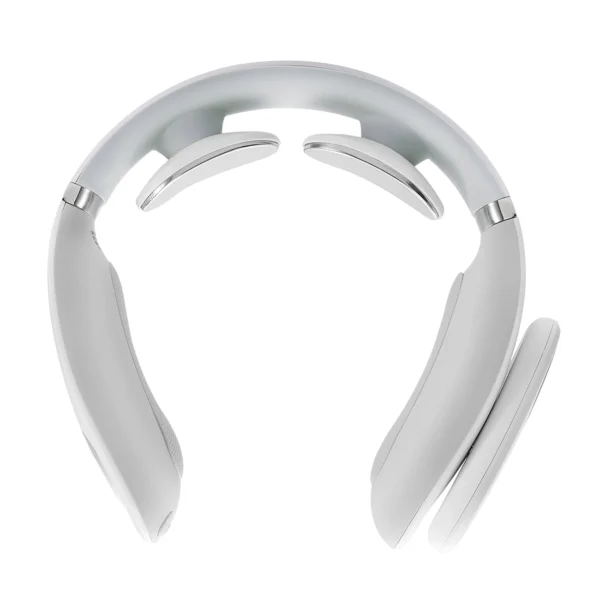 SKG 4098E neck massager, electrostimulator with compress - whiteeng