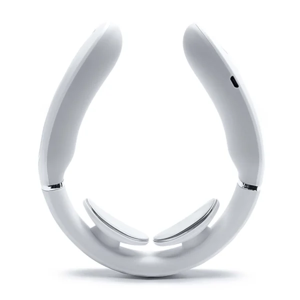 SKG 4356E neck massager with electrostimulation and compress - whiteeng