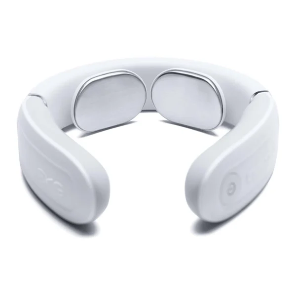 SKG 4356E neck massager with electrostimulation and compress - whiteeng