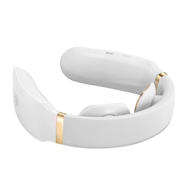 SKG K6E neck massager, electrostimulator with compress - whiteeng