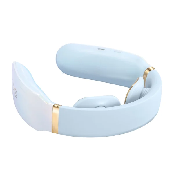 SKG K6E neck massager, electrostimulator with compress - blueeng