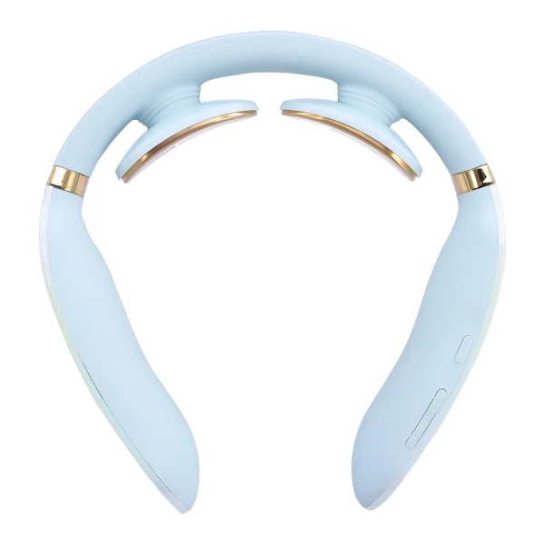 SKG K6E neck massager, electrostimulator with compress - blueeng