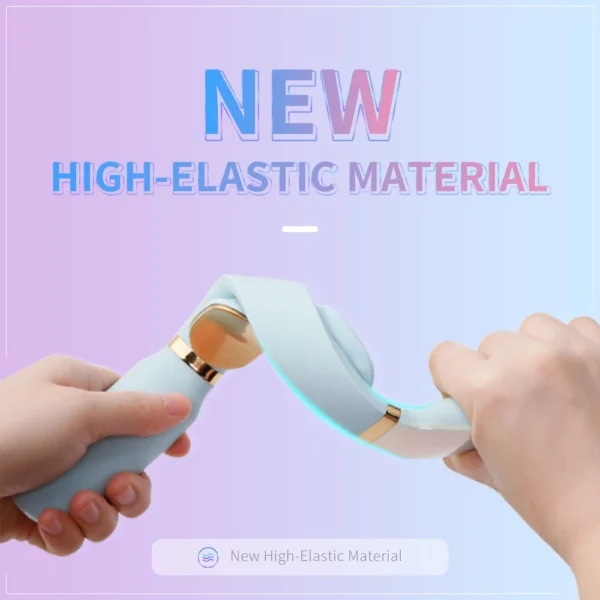 SKG K6E neck massager, electrostimulator with compress - blueeng