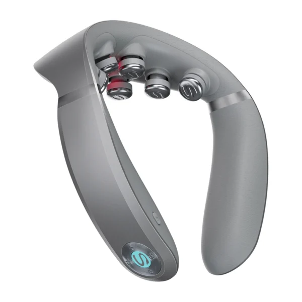 SKG G7 Pro-E neck massager with red light therapy and compress - grayeng