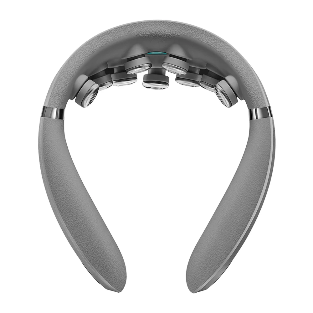 SKG G7 Pro-E neck massager with red light therapy and compress - grayeng