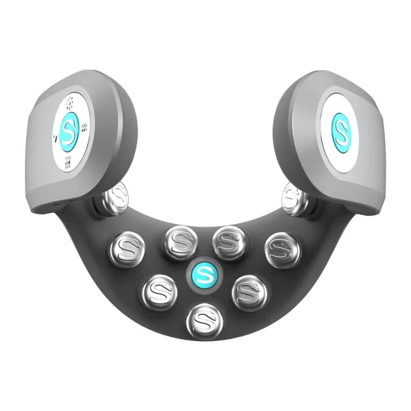 SKG G7 Pro-E neck massager with red light therapy and compress - grayeng