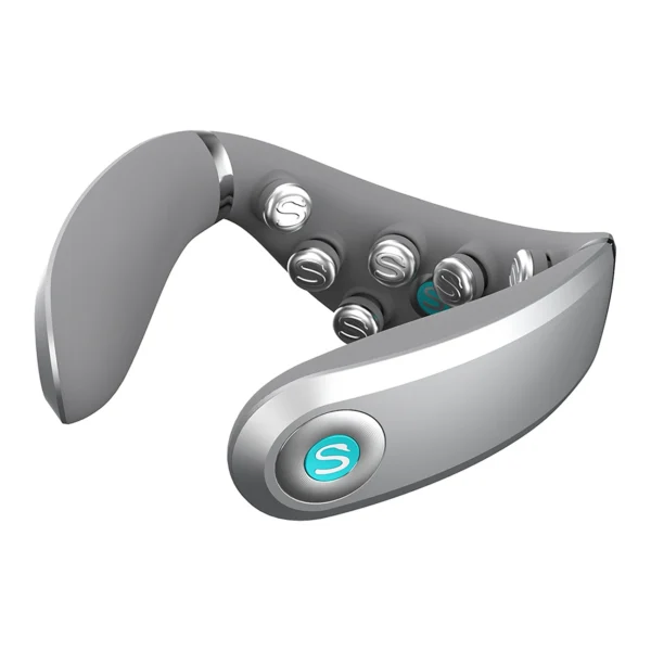 SKG G7 Pro-E neck massager with red light therapy and compress - grayeng