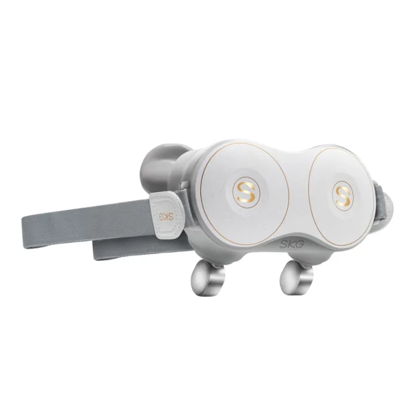 SKG H7-E neck massager with compress and red light - whiteeng