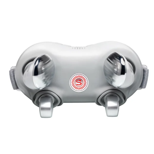 SKG H7-E neck massager with compress and red light - whiteeng