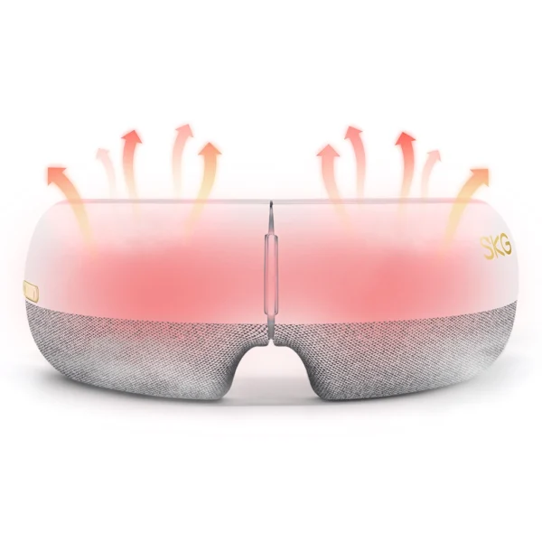 SKG E3-EN eye massager with compress and music - whiteeng
