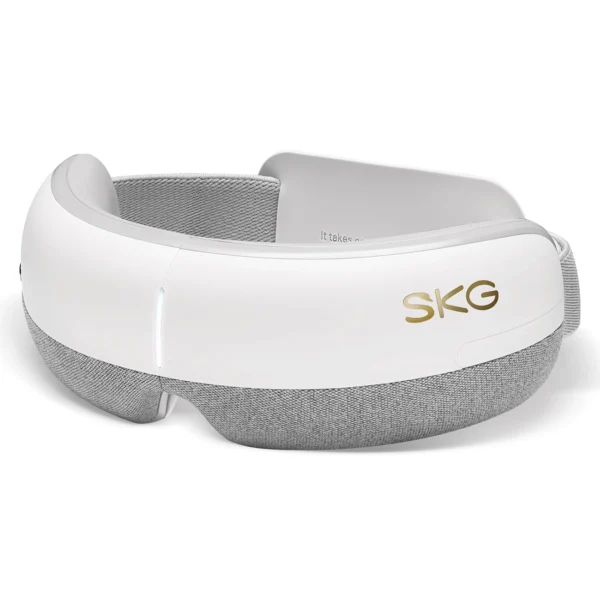 SKG E3-EN eye massager with compress and music - whiteeng