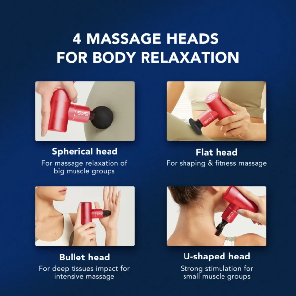 SKG F3-EN massage gun for the whole body - redeng