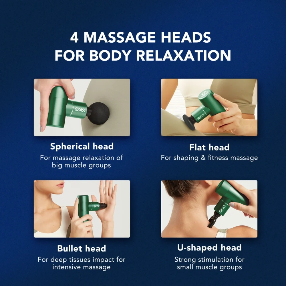 SKG F3-EN massage gun for the whole body - greeneng