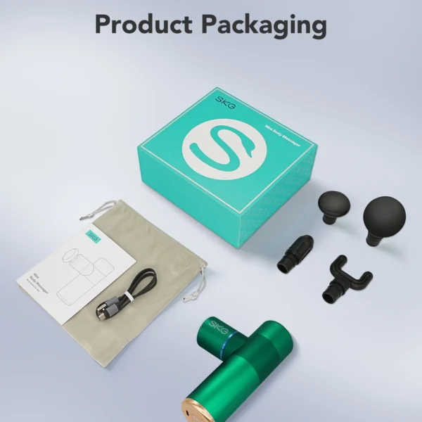 SKG F3-EN massage gun for the whole body - greeneng