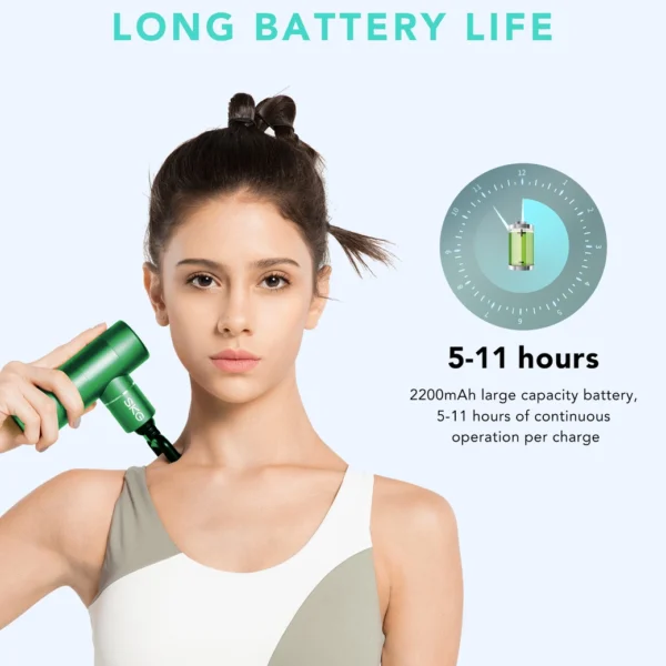 SKG F3-EN massage gun for the whole body - greeneng