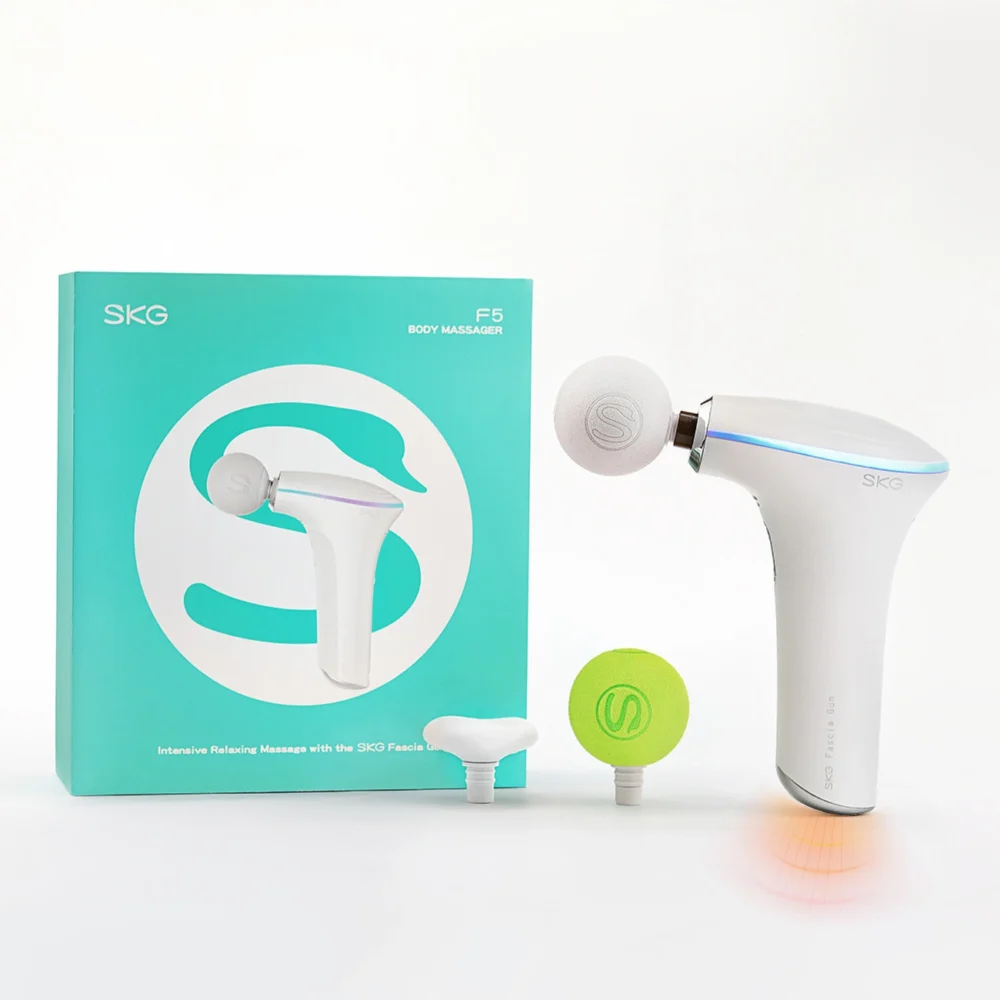 SKG F5-EN massage gun for the whole body - whiteeng