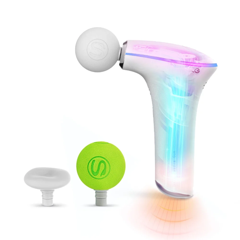 SKG F5-EN massage gun for the whole body - whiteeng