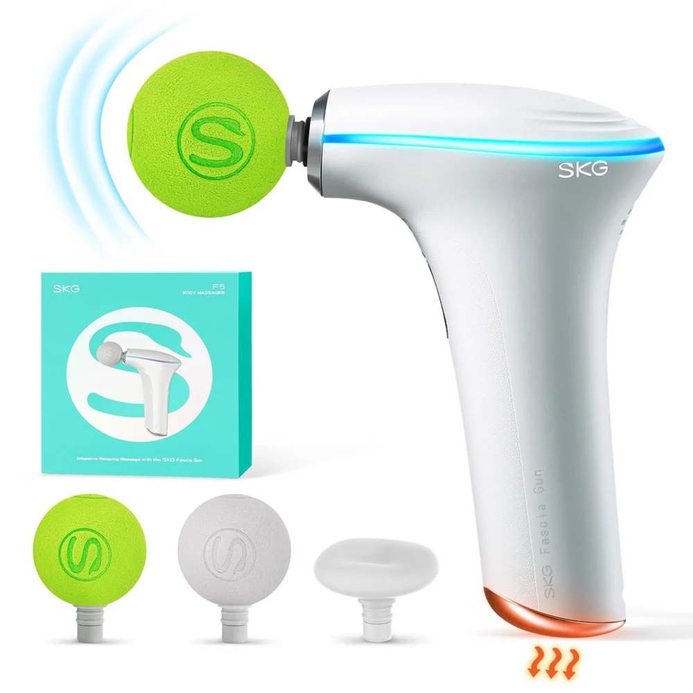 SKG F5-EN massage gun for the whole body - whiteeng