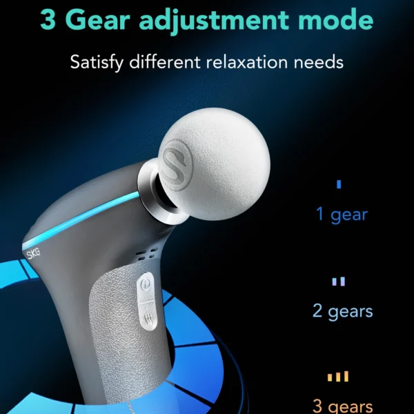 SKG F5-EN massage gun for the whole body - grayeng