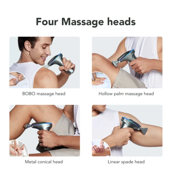 SKG F7-E massage gun for the whole body - grayeng