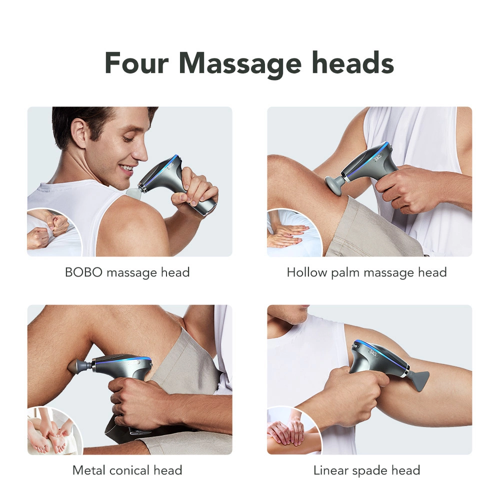 SKG F7-E massage gun for the whole body - grayeng