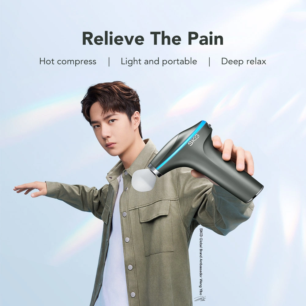 SKG F7-E massage gun for the whole body - grayeng