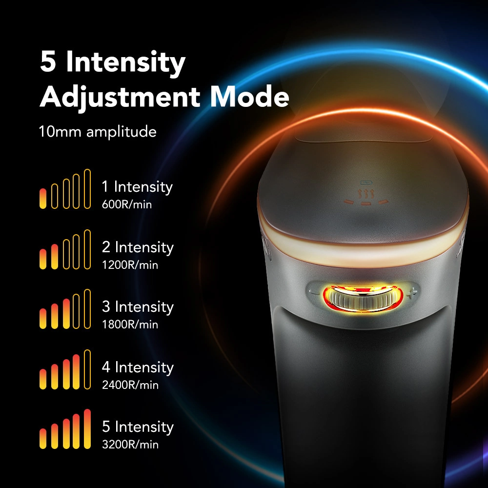 SKG F7-E massage gun for the whole body - grayeng