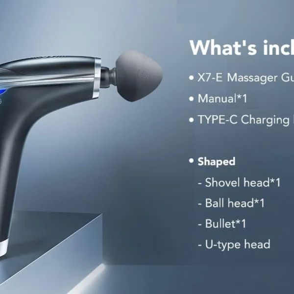 SKG X7-E massage gun for the whole body - grayeng