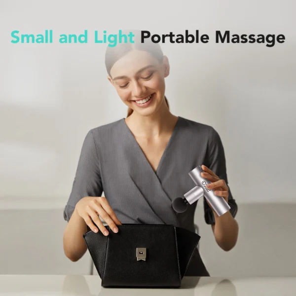 SKG F3 Lite massage gun for the whole body - silvereng